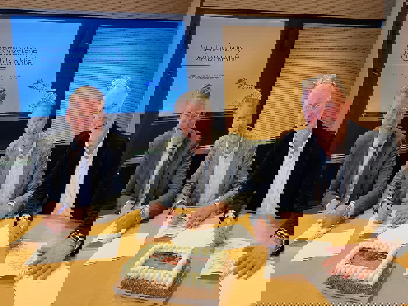 Ondertekening Intentieverklaring Publieke Mobiliteit Deventer 8 Jan 2026